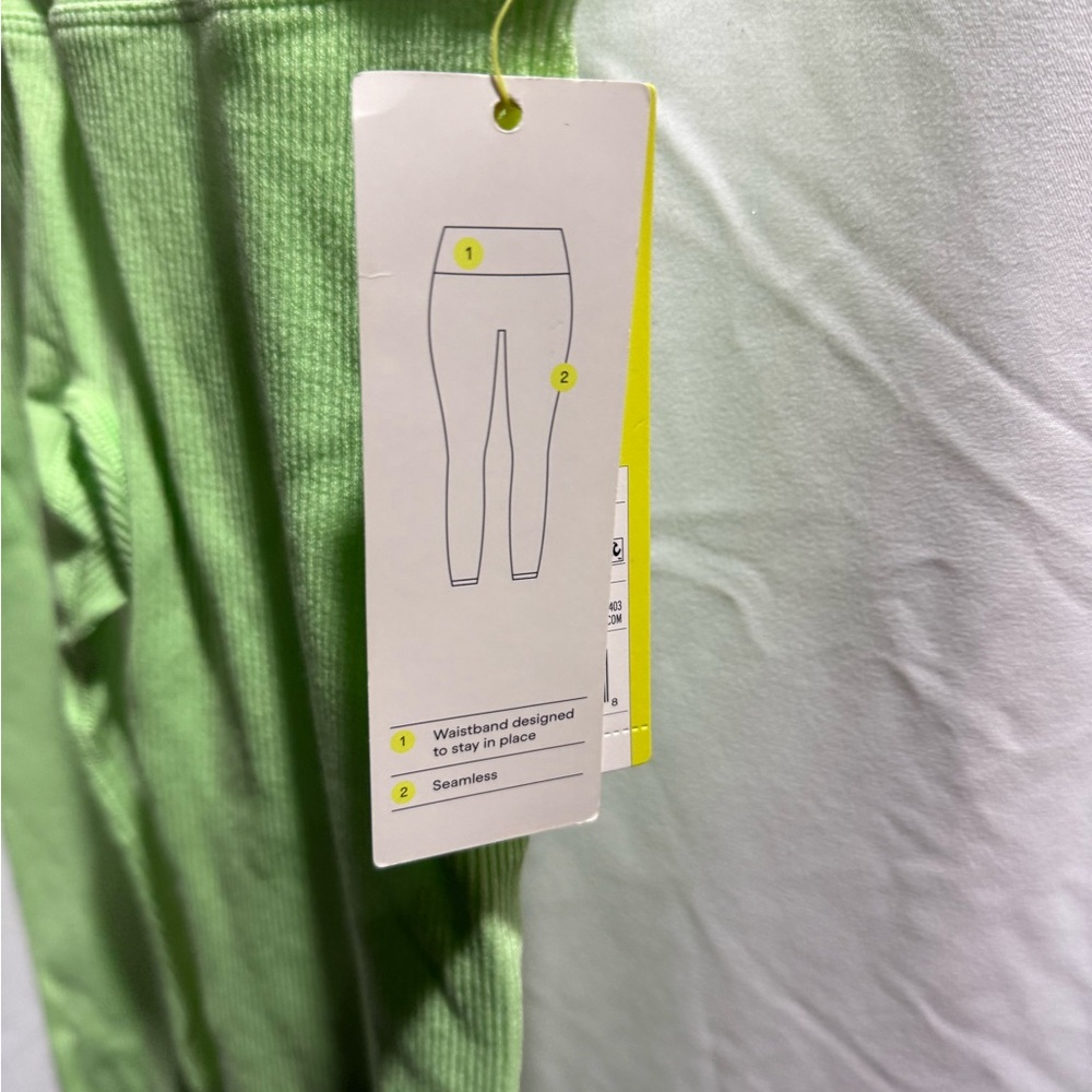 All in Motion Lime Green Leggings - Picture 6 of 6